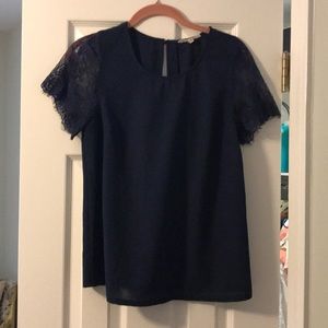 Navy top